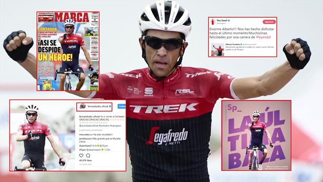 La stampa spagnola (e non solo) celebra Contador: "Un eroe"