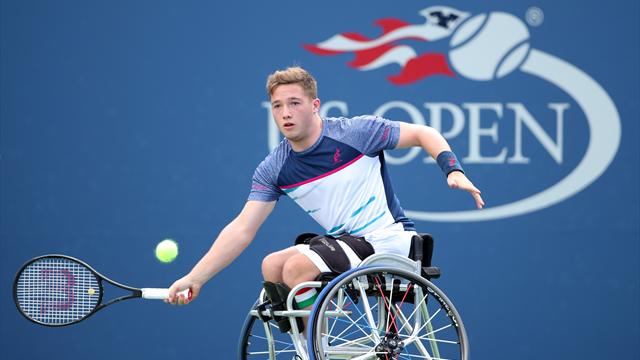 Disappointment for Britain's Hewett in wheelchair singles final
