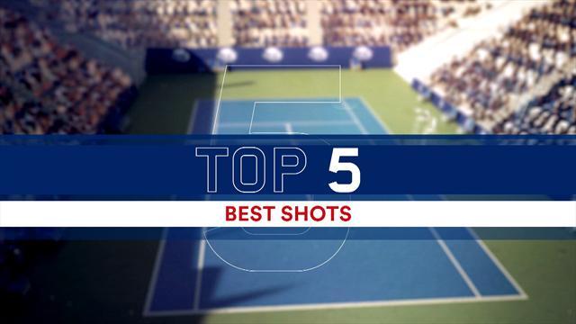 Top 5 Shots at US Open: Glorious Nadal takes top two spots Top 5 Shots at US Open: Glorious Nadal takes top two spots