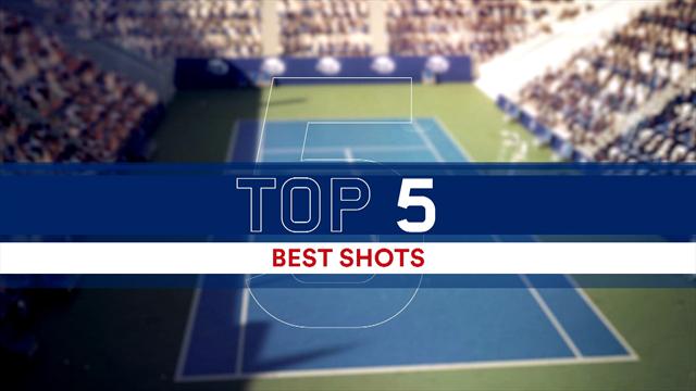 Top 5 Shots at US Open (women): Stephens features THREE times Top 5 Shots at US Open (women): Stephens features THREE times