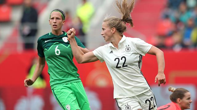 WM-Qualifikation: DFB-Frauen siegen mühelos mit 6:0 gegen Slowenien