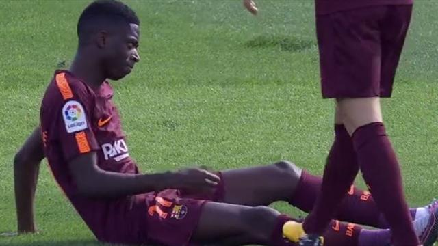 Dembélé tendrá que ser operado y estará cerca de cuatro meses de baja