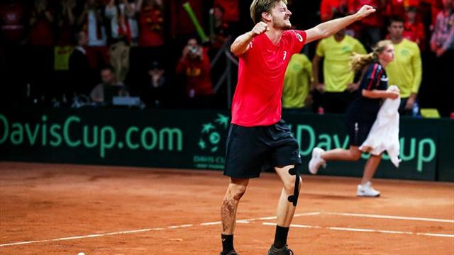 Goffin y Darcis devuelven a Bélgica a la final de la Copa Davis