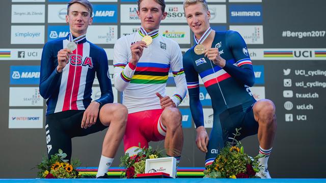 Mundiales Bergen, contrarreloj Sub' 23: Oro para el danés Bjerg y notable Jaime Castrillo