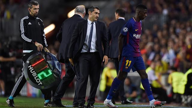 Valverde: "¿Dembélé? Intento hacer lo mejor para mi equipo y para mi club" Valverde: "¿Dembélé? Intento hacer lo mejor para mi equipo y para mi club"