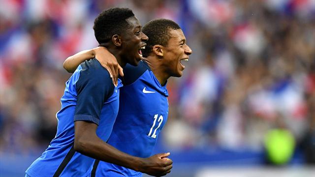 En 4-3-3 avec Dembélé et Pogba : la compo probable des Bleus face à l’Italie