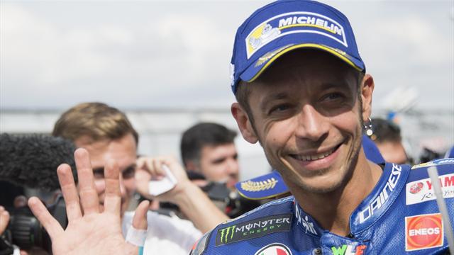 Rossi: "Che soddisfazione esserci stato e non averla vista in TV, al traguardo ero cotto"