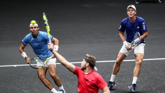 Laver Cup: Nadal y Berdych caen en el super tie-break ante Kyrgios y Sock (3-6, 7-6 (7) y 7-10)