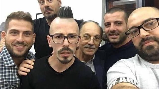 Фанаты «Наполи» обнаружили стюарда «Лацио», похожего на Гамшика, и спели ему пару песен