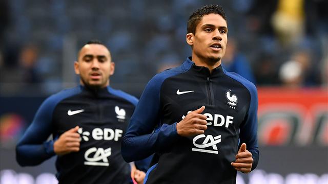 Gêné par son adducteur, Varane a participé à un entraînement aménagé avec les Bleus
