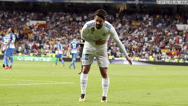 LaLiga, Real Madrid-Espanyol: ¡Que viva Isco!