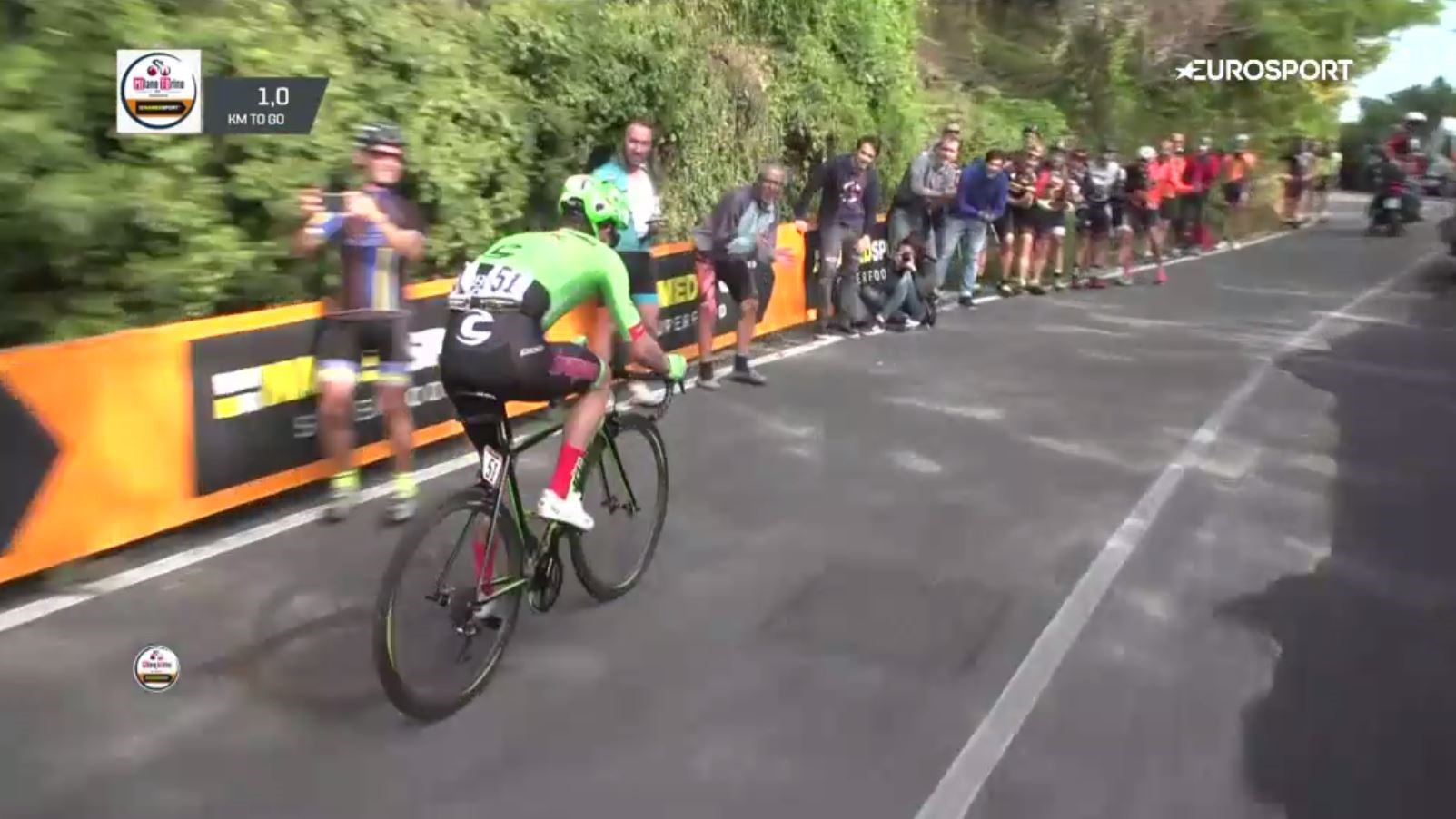 Rigoberto Uran bei Mailand - Turin