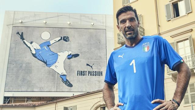 Contro la Macedonia la nuova maglia della Nazionale Italiana la indosserà solo Buffon