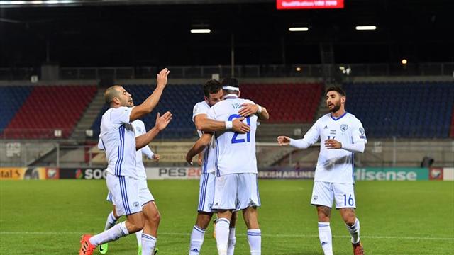 0-1. Israel cumple con un gol de Tibi