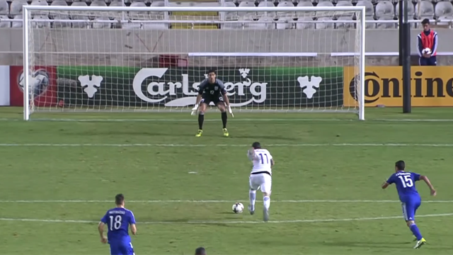 Ce joli but de Mitroglou a remis la Grèce sur les rails (et ravira les supporters de l’OM)