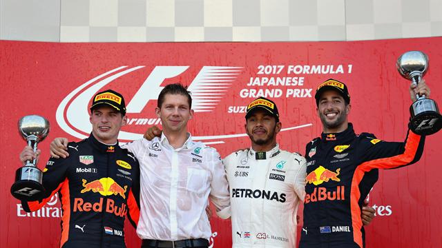 Remontada sin premio para Alonso en Suzuka y Hamilton acaricia su cuarto campeonato