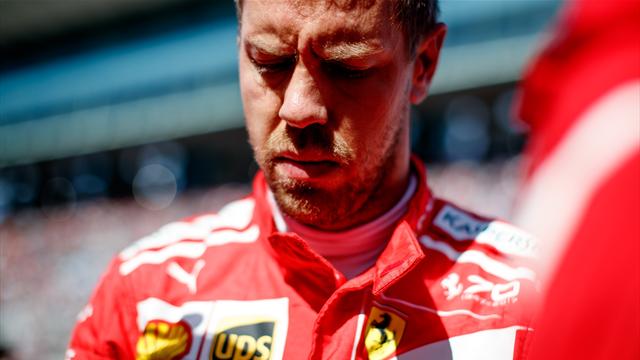 Vettel accuse le coup : "Ça fait mal…"