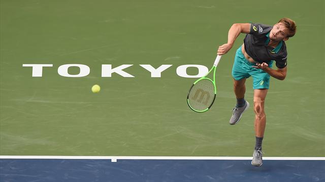 Goffin mate Mannarino et prend date