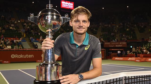 ATP Tokio: David Goffin, en plena forma, conquista el cuarto título de su carrera (3-6 y 5-7)
