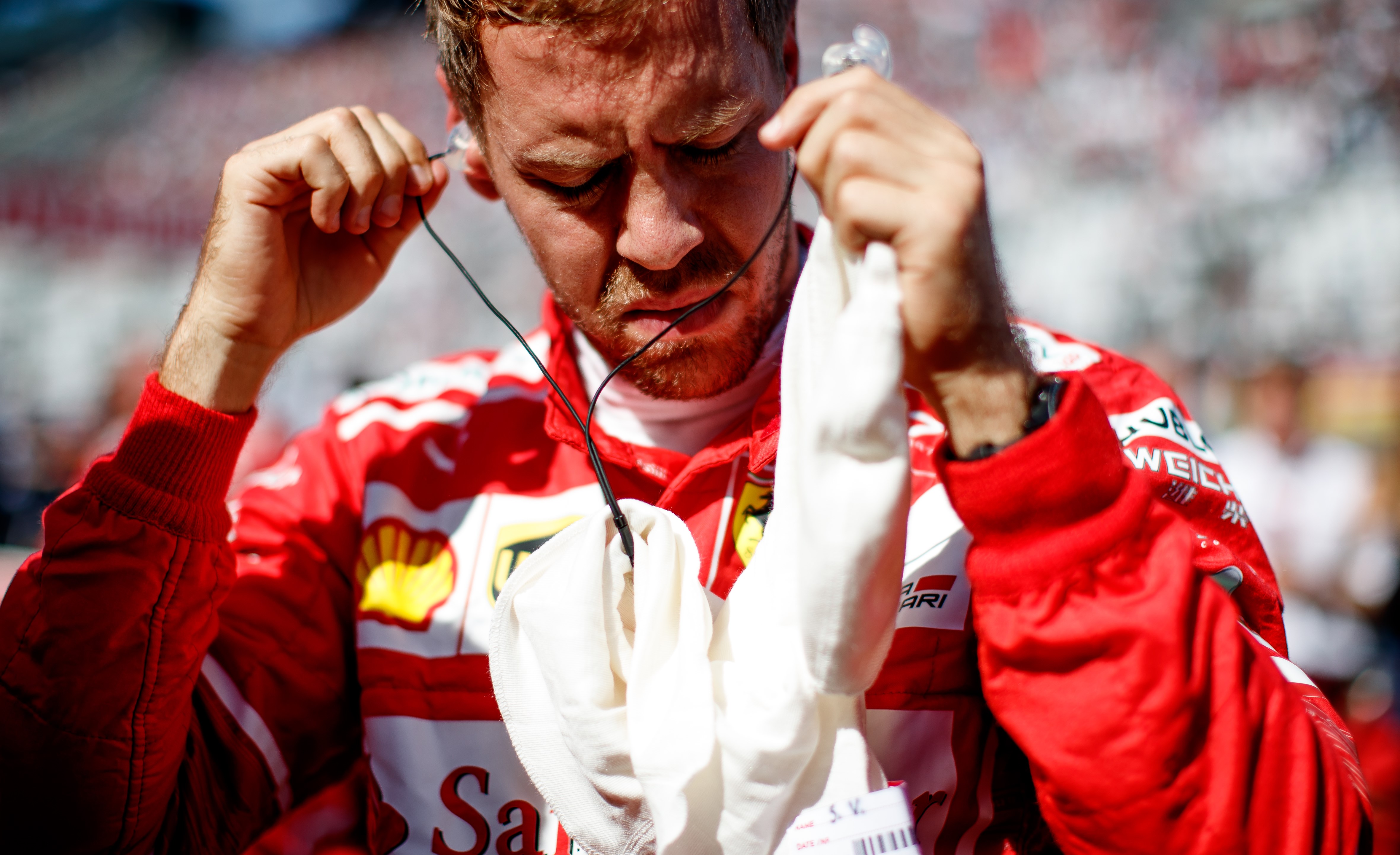 Sebastian Vettel (Ferrari) au Grand Prix du Japon 2017