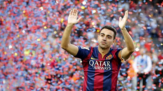 Xavi sahalara veda ediyor