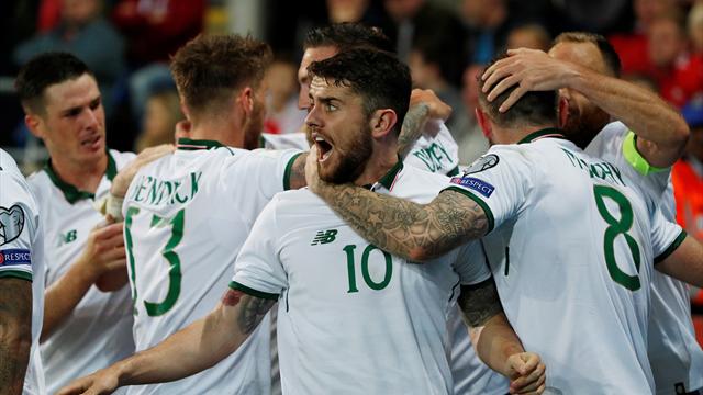 Ireland draw Denmark in World Cup play-off, Northern Ireland land Swiss