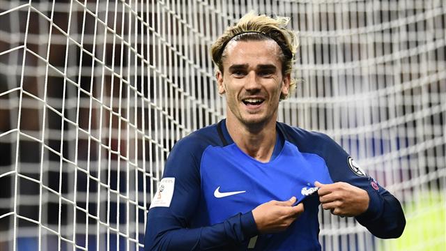 Le but de Griezmann qui a délivré les Bleus et le Stade de France