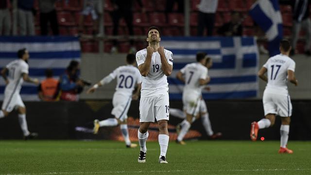 La Grèce barragiste, la Belgique termine par une victoire : les autres résultats du soir
