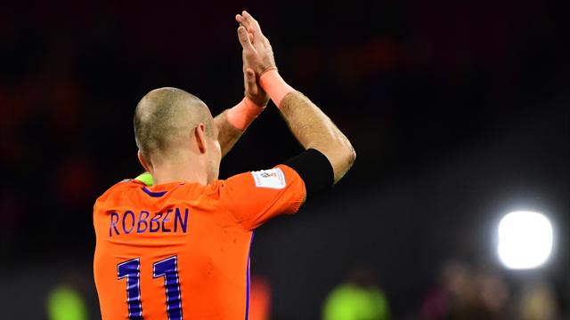 Après une dernière déconvenue, Robben arrête avec les Oranje