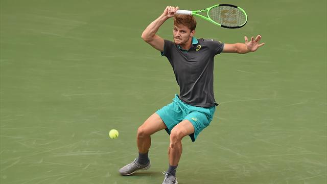 Goffin, tête de série N.1 et N.10 mondial, battu en quarts