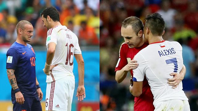 La maldición de Chile y Holanda: De eliminar a la campeona a no clasificarse para el Mundial