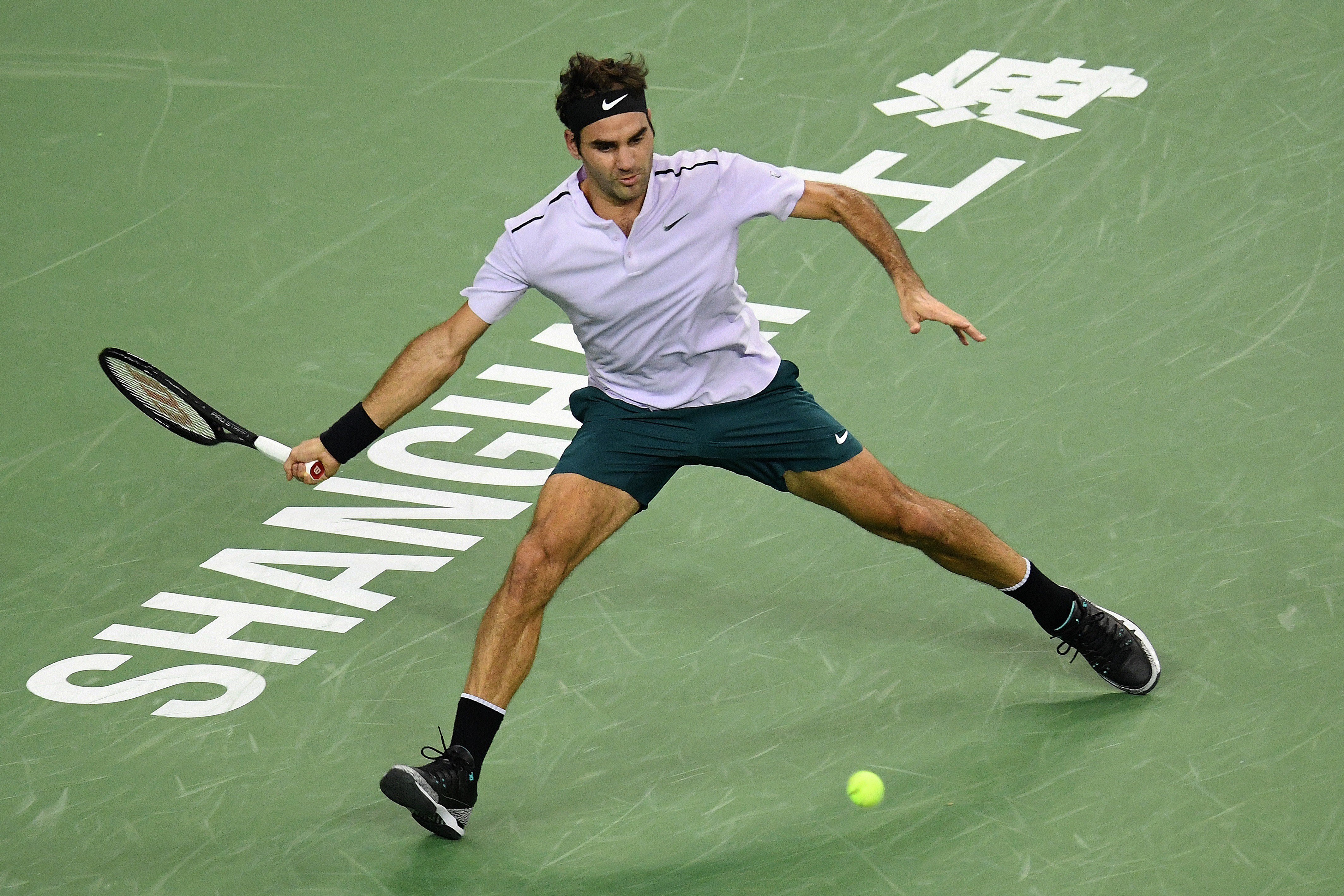 Roger Federer au Masters de Shanghai