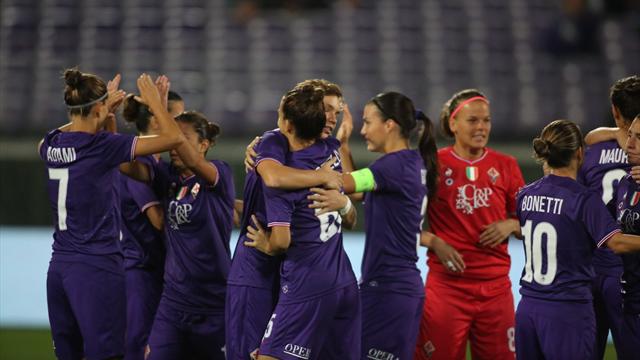 La Fiorentina elimina il Fortuna Hjorring, il Brescia l'Ajax: entrambe agli ottavi