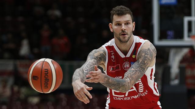 Milano presente all'appello di Eurolega: 71-82 al Buducnost con Micov, Nedovic e James sugli scudi