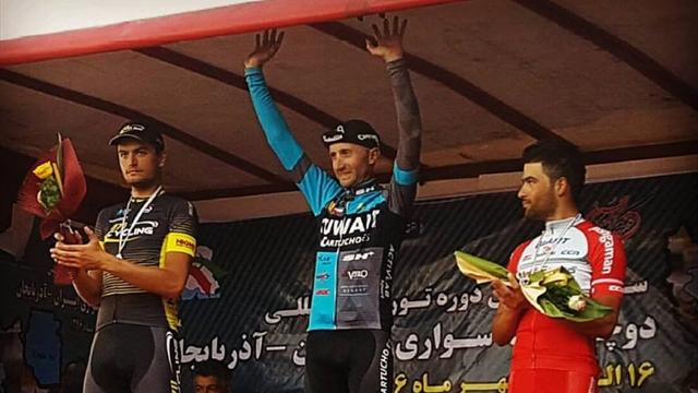 Davide Rebellin si diverte ancora: a 46 anni vince in Iran battendo allo sprint Toffali
