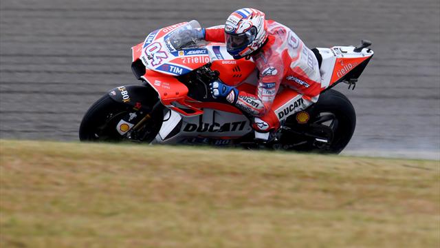 Libres 2 : Dovizioso fonce, Marquez chute