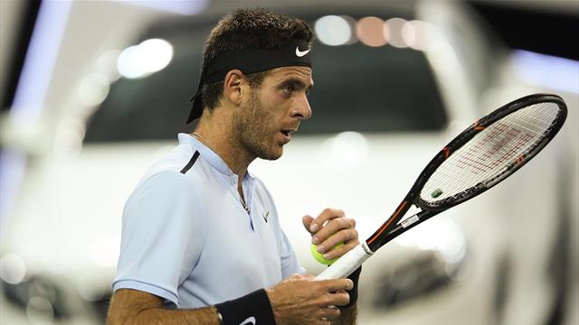 Del Potro sur son poignet : "Ça m'inquiète un peu ..."