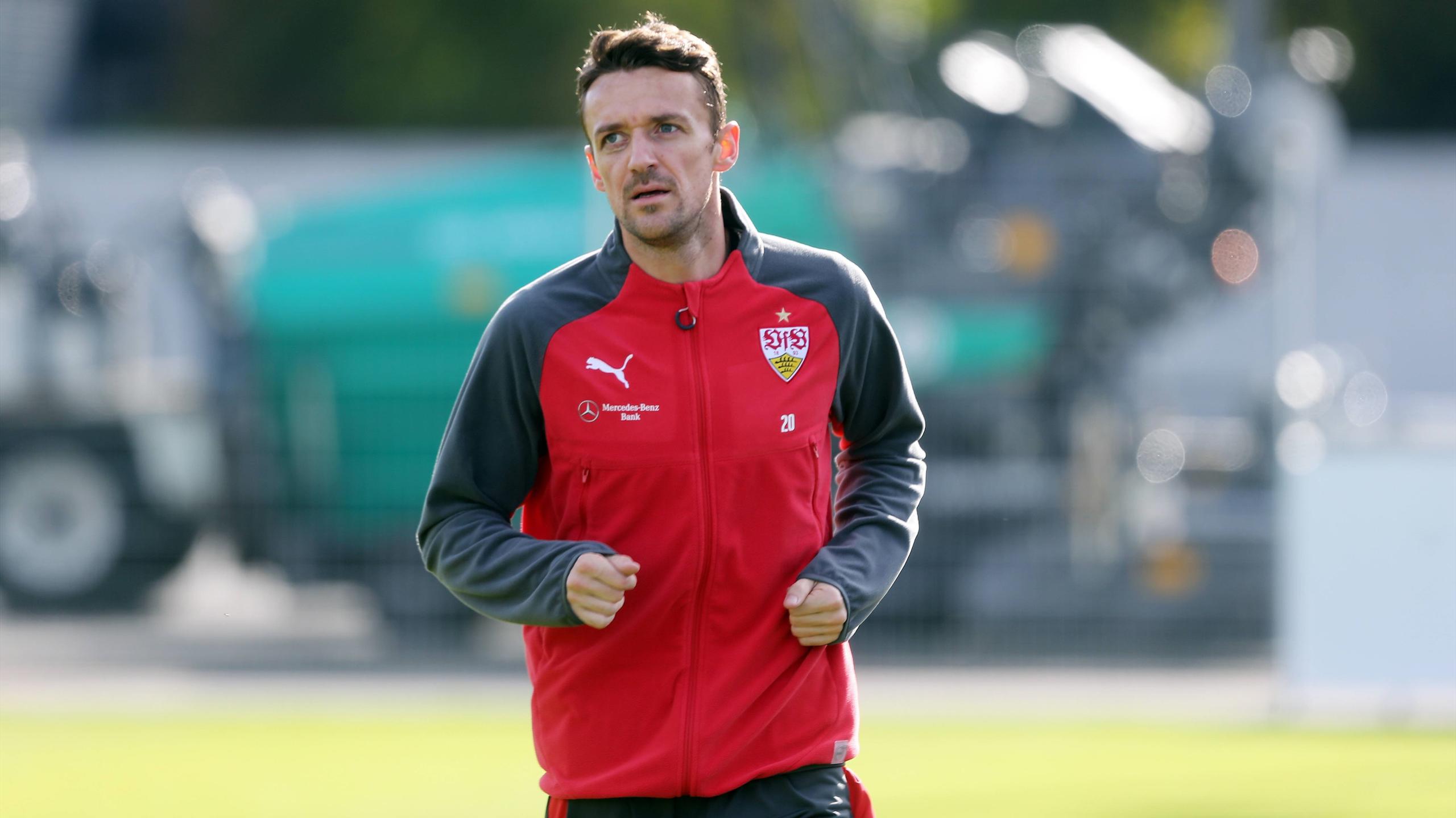 VfB Stuttgart Christian Gentner spricht bei Eurosport über seinen K.o