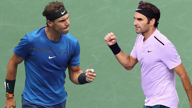 En directo: Roger Federer golpea primero ante Rafa Nadal y se lleva el primer set (4-6)