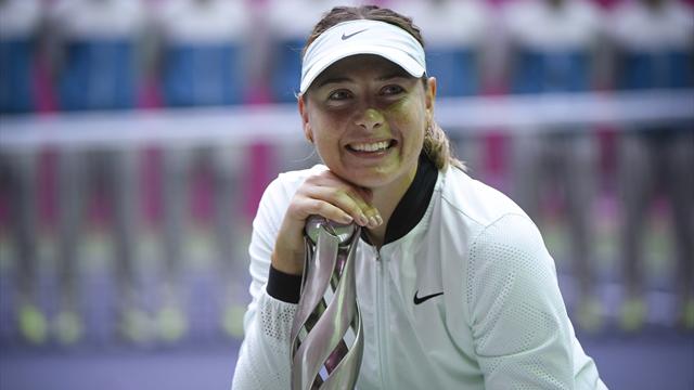 Sharapova sacrée pour la première fois depuis 29 mois
