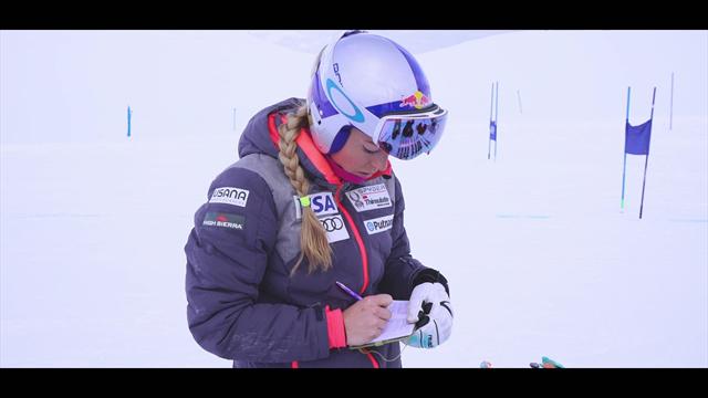 Lindsey Vonn: What's in my notebook? Lindsey Vonn: What's in my notebook?