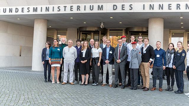 German 2017 SU Medallists honoured at Federal Ministry of the Interior