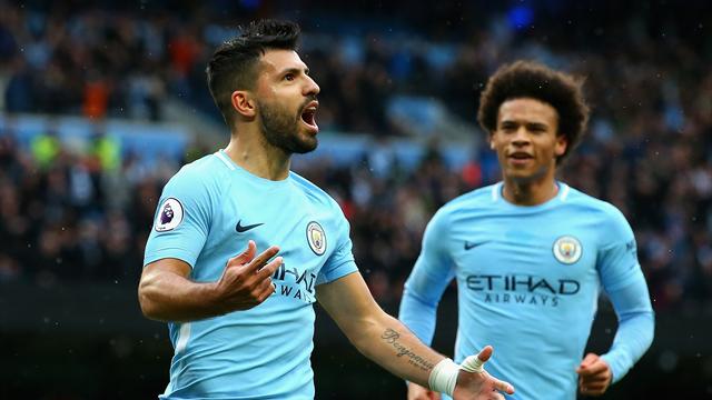 Agüero frappe dans le money-time, City s’en sort encore