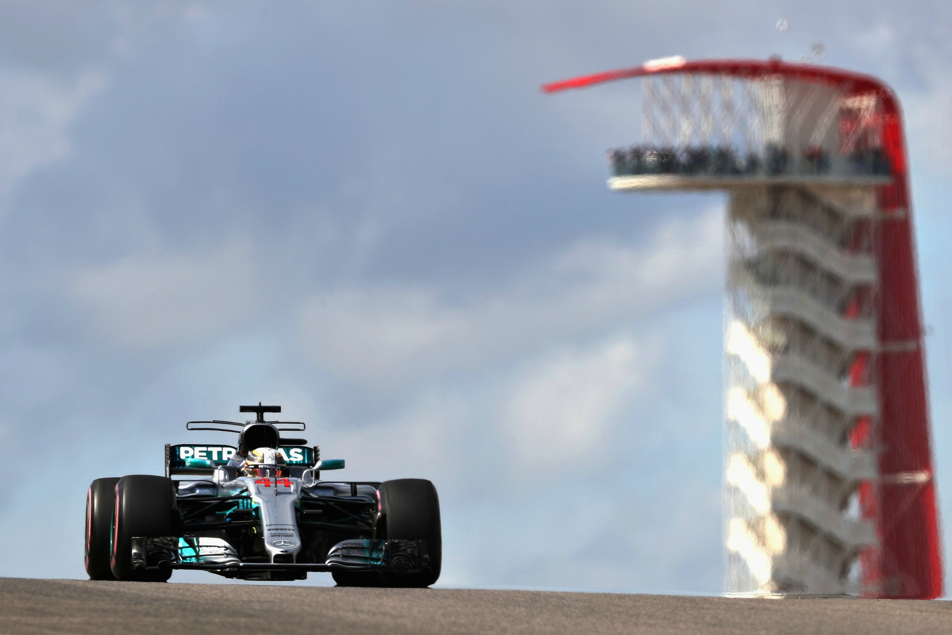 Lewis Hamilton (Mercedes) au Grand Prix des Etats-Unis d'Amérique 2017