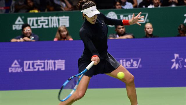Muguruza calme Ostapenko d'entrée