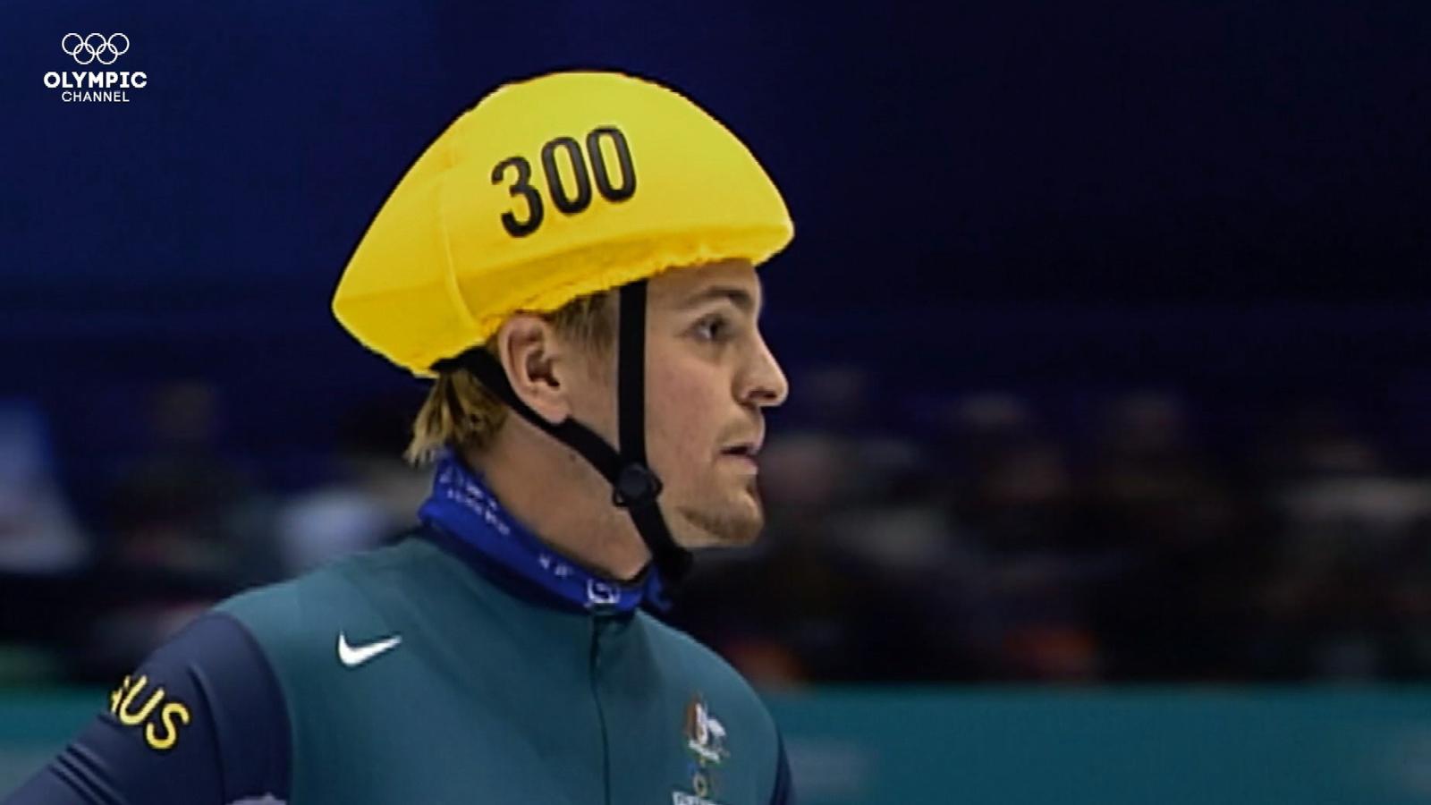 Steven Bradbury gets the luckiest gold medal in history