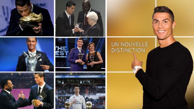 Cristiano Ronaldo, le collectionneur de récompenses