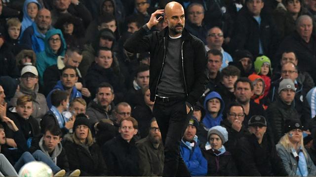 Guardiola critical of 'unacceptable' ball in League Cup win