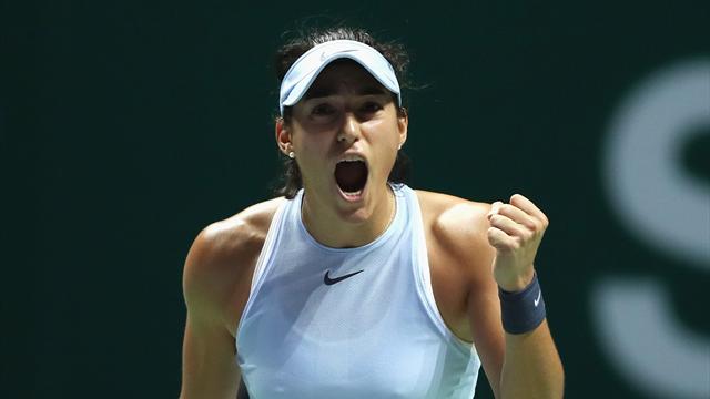 Des larmes au rire, Garcia est allée chercher sa victoire au mental