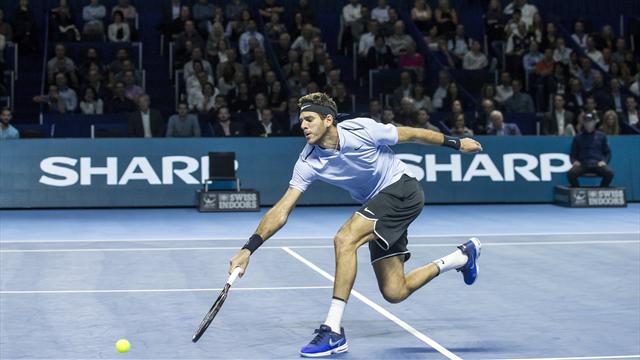 ATP Basilea, Juan Martín del Potro-Marin Cilic: Sigue la racha (6-4 y 6-4)